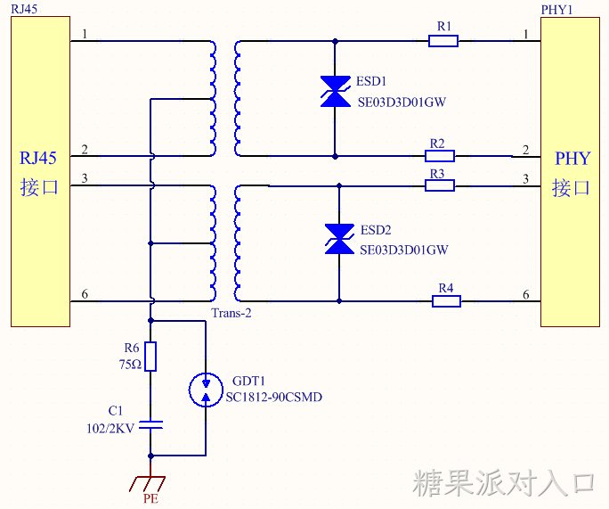 百兆网口一级浪涌防护.jpg